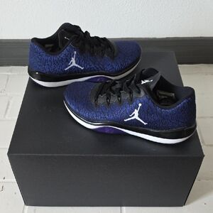 Air Jordan Low-Top Women's Sneakers in Purple and Black